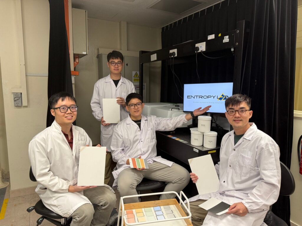 entropy lab cooling paint startup innovation