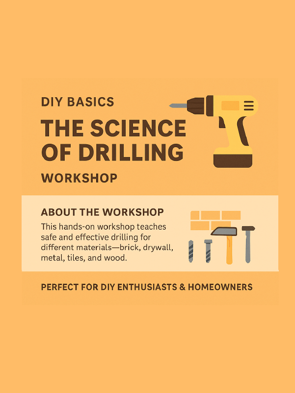EDR2 DIY Basics Workshop -The Science of Drilling