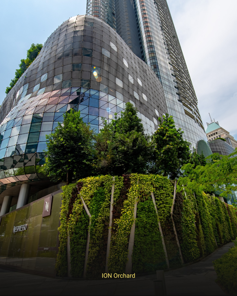 Shenton Way green wall